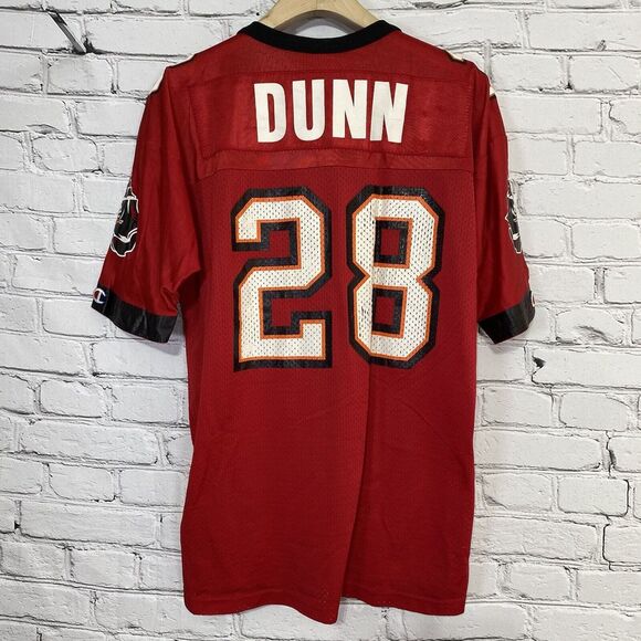 Warrick Dunn Vintage Champion Jersey Size 44 Tampa Bay Buccaneers #28 100% Nylon - Picture 1 of 16